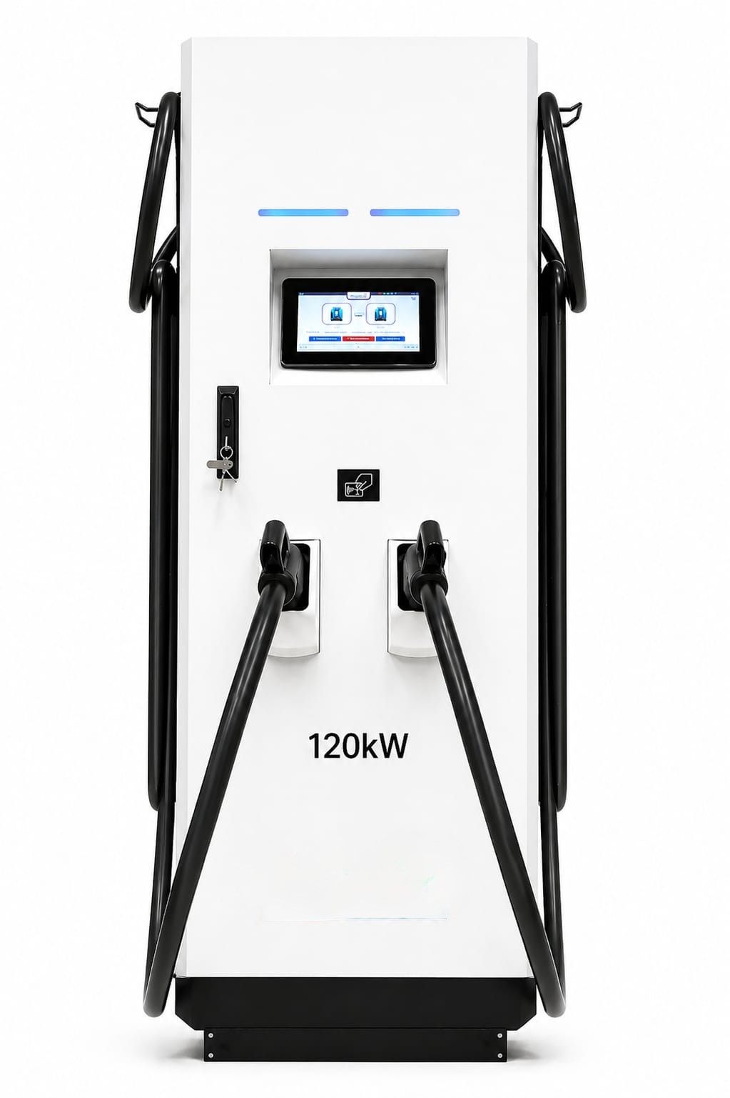120kW DC Commercial EV Charger Dual Gun Highway Transit Station India
